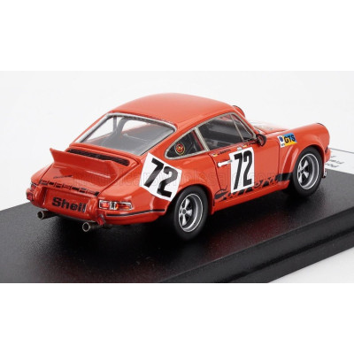 TROFEU PORSCHE 911 CARRERA RSR N 72 24th LE MANS 1974 FRANZ PESCH - JURGEN BARTH - ORANGE 1/43