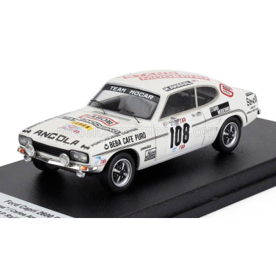 TROFEU FORD ENGLAND 2600 RS (night version) N 108 RALLY TAP 1972 LARAMA - CARLOS AMARAL DA SILVA - WHITE 1/43