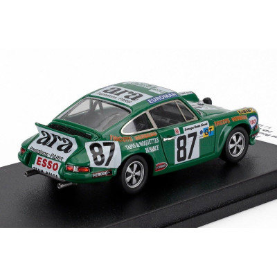 TROFEU PORSCHE 911 SCF COUPE N 87 24h LE MANS 1975 RENE BOUBET - PHILIPPE DERMAGNE - GREEN 1/43