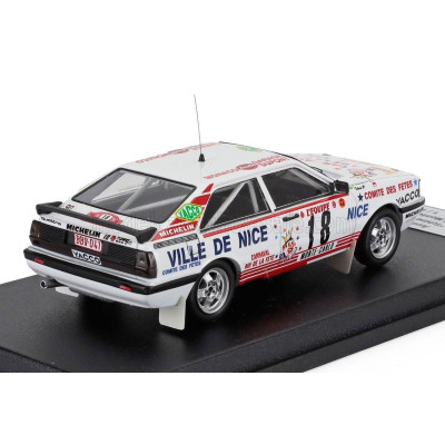 TROFEU AUDI QUATTRO COUPE N 18 RALLY MONTECARLO 1987 TCHINE - GILLES THIMONIER - WHITE 1/43