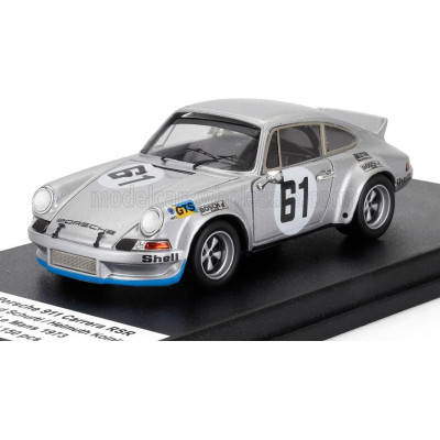 TROFEU PORSCHE 911 CARRERA RSR COUPE TEAM MARTINI RACING N 61 4h LE MANS 1973 MANFRED SCHURTI - HELMUTH KOINIGG - GREY 1/43
