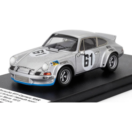 TROFEU PORSCHE 911 CARRERA RSR COUPE TEAM MARTINI RACING N 61 4h LE MANS 1973 MANFRED SCHURTI - HELMUTH KOINIGG - GREY 1/43