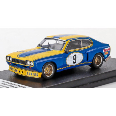 TROFEU FORD ENGLAND CAPRI RS 2600 N 9 3rd NORISRING 1973 KLAUS FRITZINGER - BLUE YELLOW 1/43