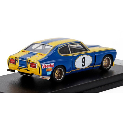 TROFEU FORD ENGLAND CAPRI RS 2600 N 9 3rd NORISRING 1973 KLAUS FRITZINGER - BLUE YELLOW 1/43