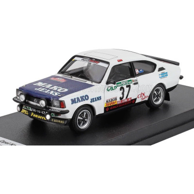 TROFEU OPEL KADETT GT/E (night version) N 37 RALLY PORTUGAL 1983 ANTONIO BORGES - ALFREDO LAVRADOR - WHITE BLACK 1/43