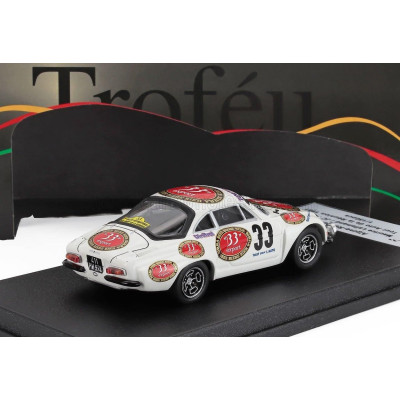 TROFEU RENAULT ALPINE A110 1600 (night version) N 33 RALLY TOUR AUTO DE LA REUNION 1981 MAURICE LALLEMAND - JEAN CLAUDE PRADINES