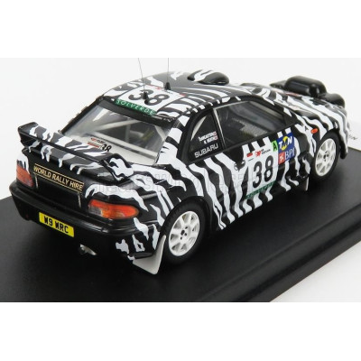 TROFEU SUBARU IMPREZA WRC N 38 RALLY OF PORTUGAL 2001 N.HEATH - S.LANCASTER - WHITE BLACK 1/43
