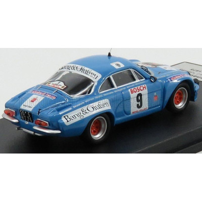 TROFEU RENAULT ALPINE A110 N 9 RALLY YPRES 1975 M.NUSBAUMER - JIMMY - BLUE 1/43