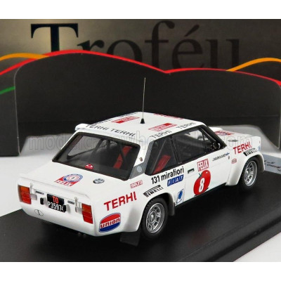 TROFEU FIAT 131 ABARTH N 8 RALLY 1000 LAKES 1978 S.LAMPINEN - J.MARKKANEN - WHITE 1/43