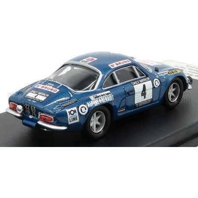 TROFEU RENAULT ALPINE A110 N 4 RALLY RAC 1971 O.ANDERSSON - G.PHILLIPS - BLUE MET 1/43