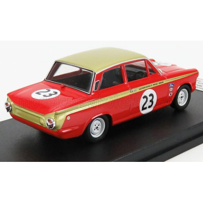 TROFEU FORD ENGLAND LOTUS CORTINA N 23 12h MARLBORO 1966 Sir J.WHITMORE - F.GARDNER - RED GOLD 1/43