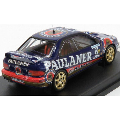 TROFEU SUBARU IMPREZA PAULANER N 2 WINNER RALLY SUMAVA 1997 A.KREMER - S.BEHLING - BLUE 1/43