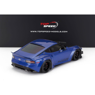 TRUESCALE NISSAN FAIRLADY Z (RZ34) PANDEM COUPE 2023 - BLUE 1/18