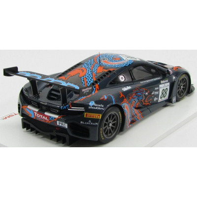 TRUESCALE McLAREN MP4-12C GT3 TEAM VON RYAN N 88 24h SPA 2013 BARFF - SENNA - GOODWIN - DARK BLUE 1/18