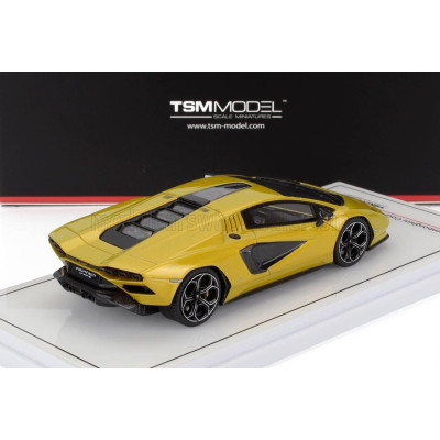 TRUESCALE LAMBORGHINI COUNTACH LPi 800-4 2023 - YELLOW 1/43
