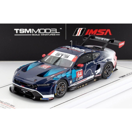 TRUESCALE FORD USA MUSTANG GT3 5.4L V8 TEAM MULTIMAC MOTORSPORT N 64 IMSA 24h DAYTONA 2024 CHRISTOPHER MIES - MIKE ROCKENFELLER