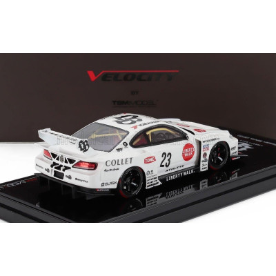 TRUESCALE NISSAN SILVIA (S15) COUPE N 23 LB SUPER SILHOUETTE ATHLETE 2024 - WHITE 1/43