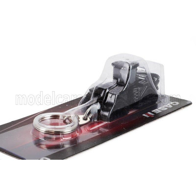 UNIVERSAL HOBBIES CASE-IH PORTACHIAVI - KEYRING QUADTRAC 715 CINGOLATO TRACTOR 2020 - CM. 5.8 - BLACK 1/87