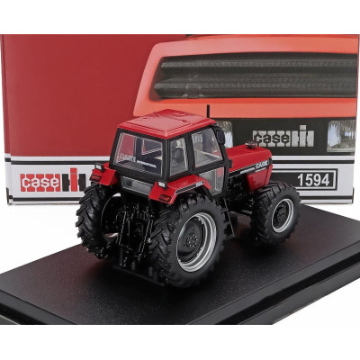 UNIVERSAL HOBBIES CASE-IH 1594 4WD TRACTOR 1986 - RED BLACK 1/32