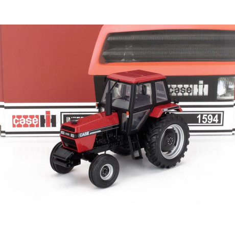 UNIVERSAL HOBBIES CASE-IH 1594 2WD TRACTOR 1986 - RED BLACK 1/32