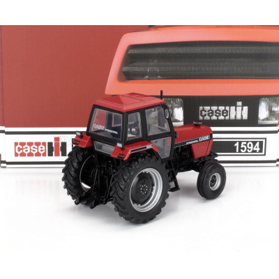 UNIVERSAL HOBBIES CASE-IH 1594 2WD TRACTOR 1986 - RED BLACK 1/32