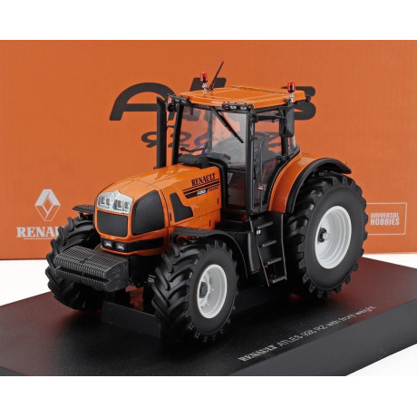 UNIVERSAL HOBBIES RENAULT ATLES 926RZ TRACTOR WITH FIXED FRONT WEIGHT 2020 - YELLOW BLACK 1/32