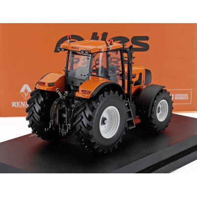 UNIVERSAL HOBBIES RENAULT ATLES 926RZ TRACTOR WITH FIXED FRONT WEIGHT 2020 - YELLOW BLACK 1/32