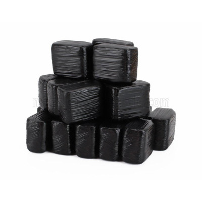 UNIVERSAL HOBBIES ACCESSORIES 20X BALLA DI FIENO - HAY BALE - BLACK 1/32