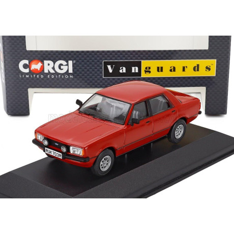 VANGUARDS FORD ENGLAND CORTINA MKIV 2.0 S 1976 - RED 1/43