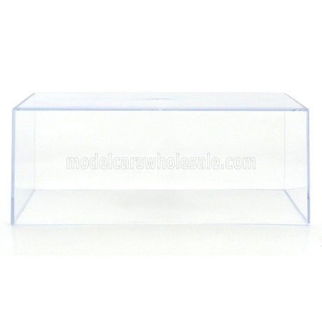VETRINA DISPLAY BOX VETRINA DISPLAY BOX ONLY TRANSPARENT COVER FOR 1/43 SCALE - SOLO COPERTURA TRASPARENTE - Lungh.LENGTH cm 17.