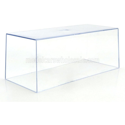 VETRINA DISPLAY BOX VETRINA DISPLAY BOX ONLY TRANSPARENT COVER FOR 1/43 SCALE - SOLO COPERTURA TRASPARENTE - Lungh.LENGTH cm 17.