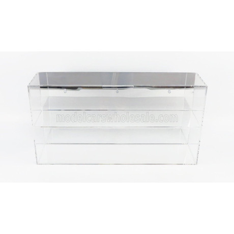 VETRINA DISPLAY BOX VETRINA DISPLAY BOX HIGHT QUALITY SHOWCASE FOR UP TO 6 HELMETS OR 4 MODELCARS 1/18 Lungh.LENGTH cm 58 X Larg