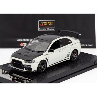 VITESSE MITSUBISHI LANCER EVOLUTION X 2008 - PEARL WHITE 1/43