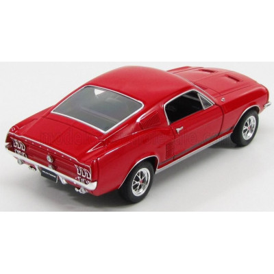 WELLY FORD USA MUSTANG GT COUPE 1967 - RED 1/24
