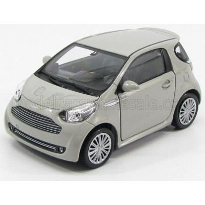 WELLY ASTON MARTIN CYGNET 2-DOOR 2010 - LIGHT GREY MET 1/24