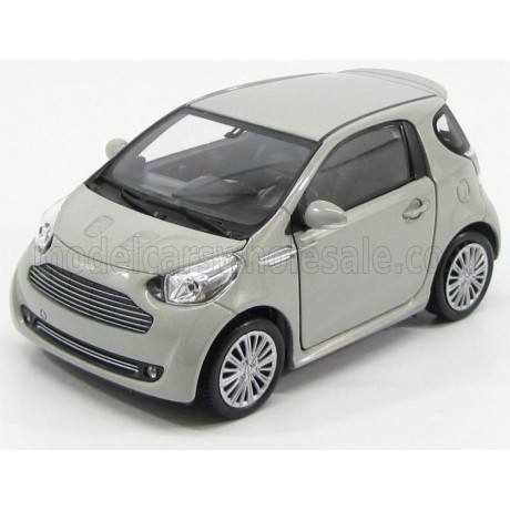 WELLY ASTON MARTIN CYGNET 2-DOOR 2010 - LIGHT GREY MET 1/24