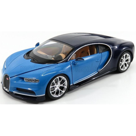 WELLY BUGATTI CHIRON LE PATRON 2016 - ATLANTIC BLUE 1/24