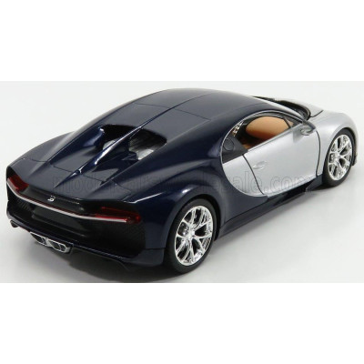 WELLY BUGATTI CHIRON LE PATRON 2016 - SILVER BLUE 1/24
