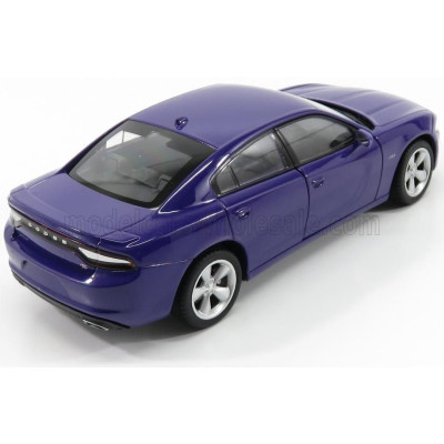 WELLY DODGE CHARGER R/T 4-DOOR 2016 - PURPLE 1/24
