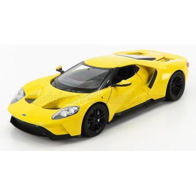 WELLY FORD USA GT 2017 - YELLOW 1/24
