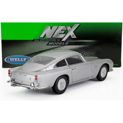 WELLY ASTON MARTIN DB5 COUPE 1963 - SILVER 1/24