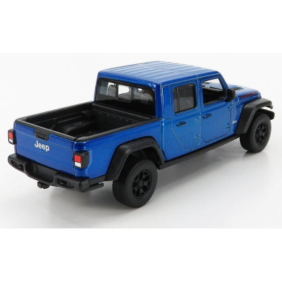 WELLY JEEP RUBICON PICK-UP 2019 - BLUE 1/27