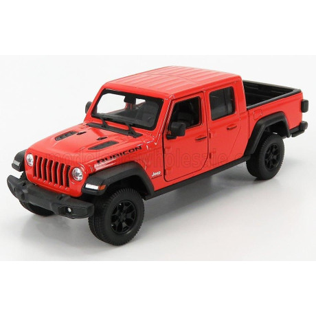 WELLY JEEP RUBICON PICK-UP 2019 - ORANGE MET COPPER 1/27