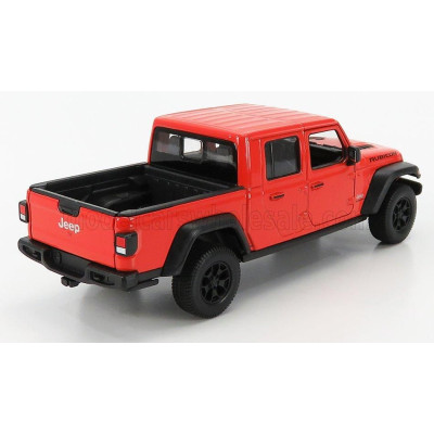 WELLY JEEP RUBICON PICK-UP 2019 - ORANGE MET COPPER 1/27