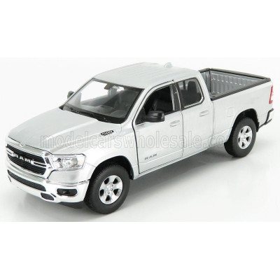 WELLY DODGE RAM 1500 DOUBLE CABINE PICK-UP 2019 - SILVER 1/24