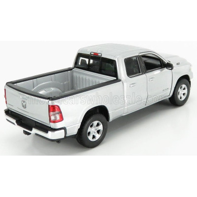 WELLY DODGE RAM 1500 DOUBLE CABINE PICK-UP 2019 - SILVER 1/24