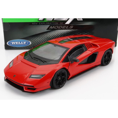 WELLY LAMBORGHINI COUNTACH LPi 800-4 2021 - RED 1/24