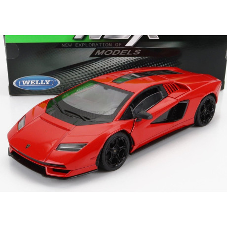 WELLY LAMBORGHINI COUNTACH LPi 800-4 2021 - RED 1/24