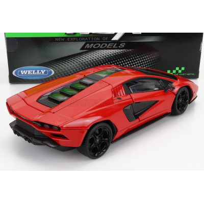 WELLY LAMBORGHINI COUNTACH LPi 800-4 2021 - RED 1/24