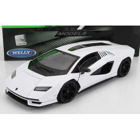 WELLY LAMBORGHINI COUNTACH LPi 800-4 2021 - WHITE 1/24